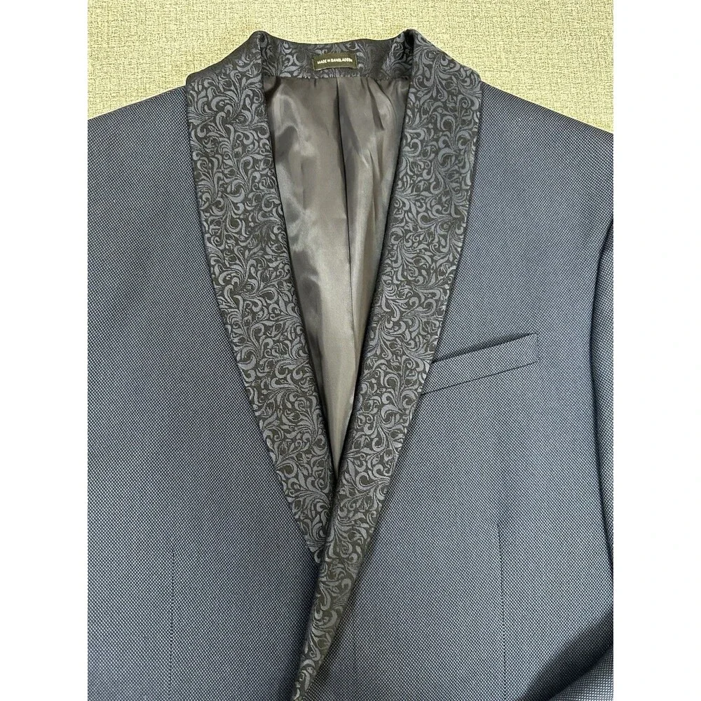 J.Ferrar Evening Edition Mens Stretch Fabric Slim Fit Tuxedo Jacket Size 42R